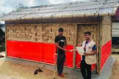 Rohingya-Refugee-Households-received-new-shelter